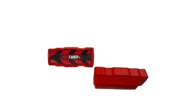 Caucho Estribo Universal Rojo