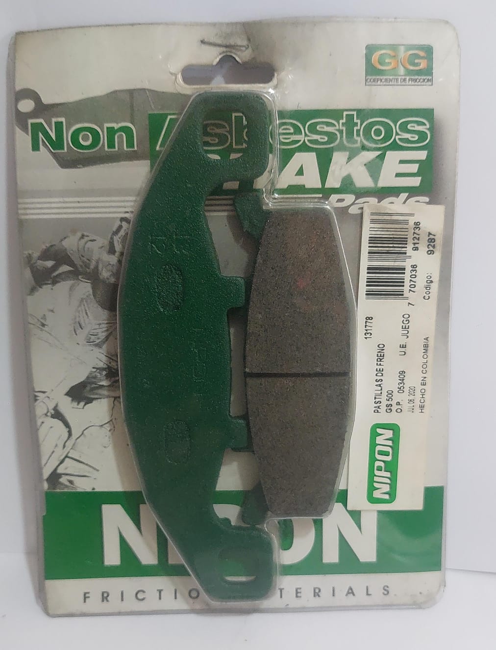 Pastilla Del Suzuki gs500 
