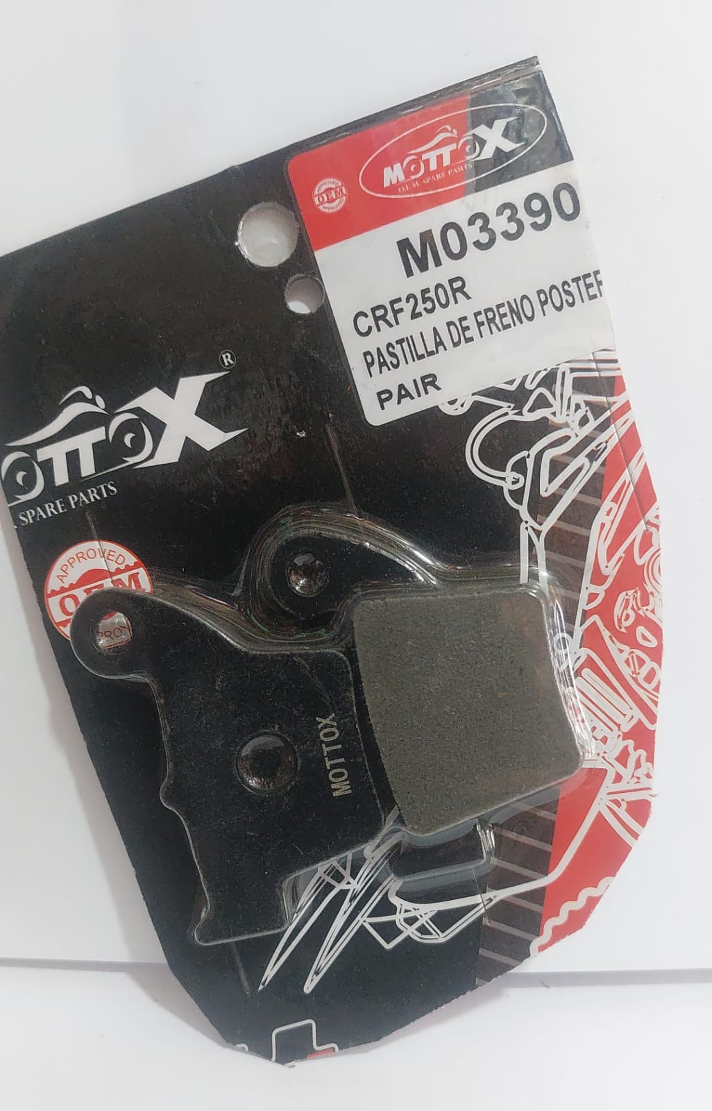 Pastilla delan tuko/post factory J3/Crf250-400