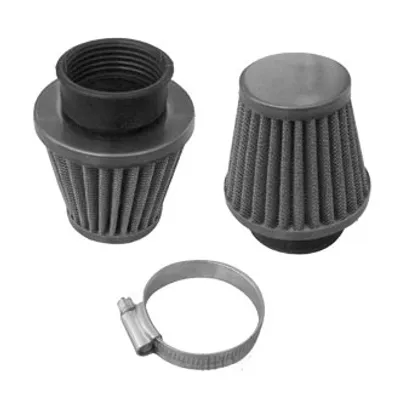Filtro Aire Conico 42m Universal Negro