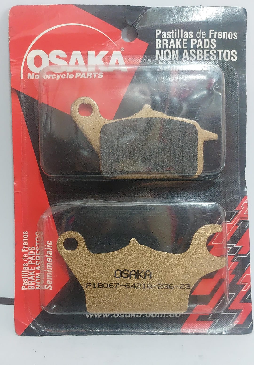 Pastillas delan honda click 125
