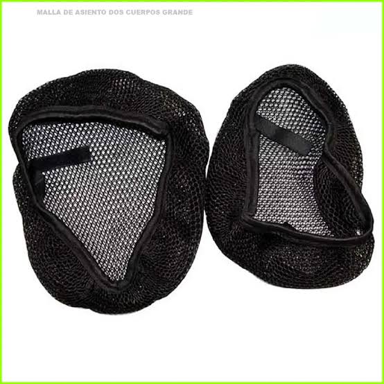 Malla Asiento Negro 2 Pza.Pulsar 200
