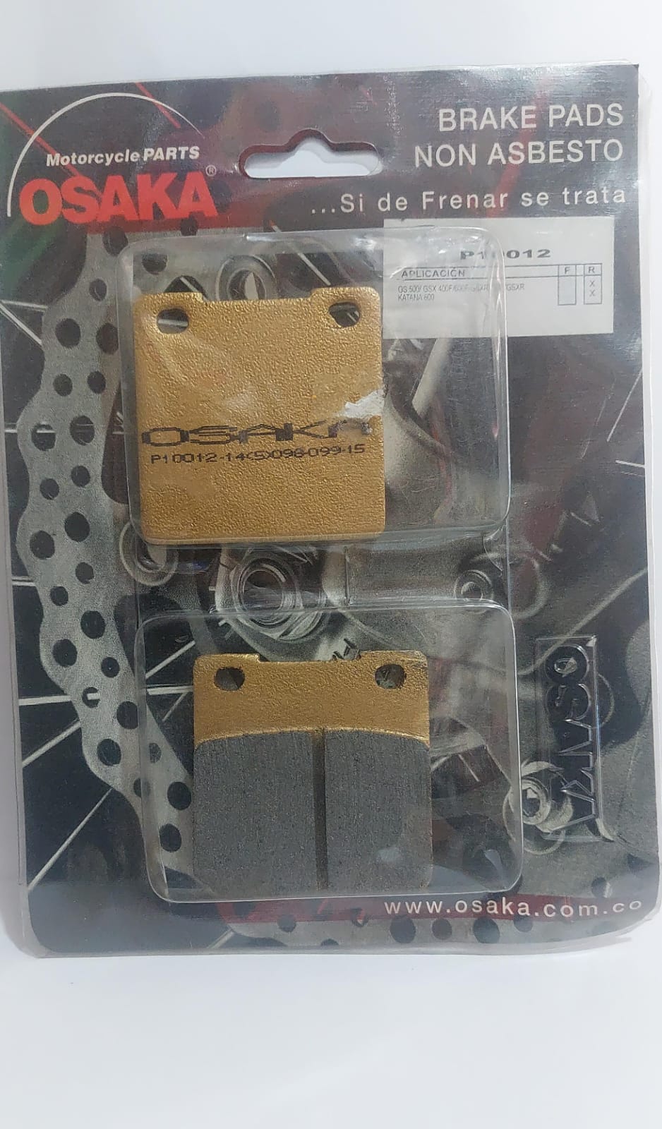 Pastilla post Gs500/Katana600