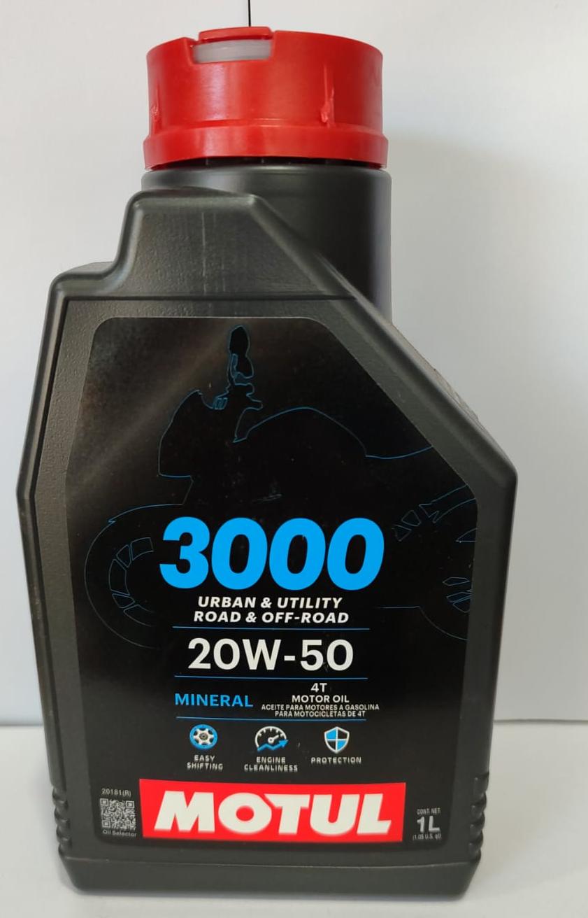 Aceite 3000  4T 20w50