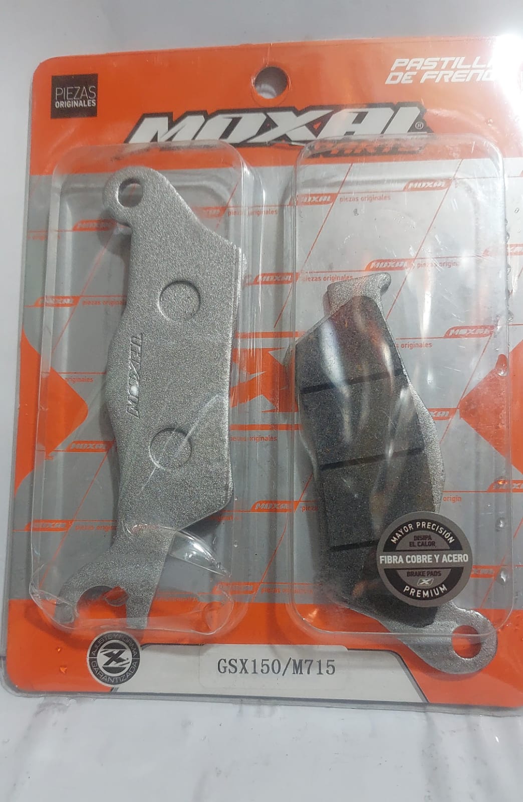 Pastilla delan Gixxer 150/cb150/Hero125