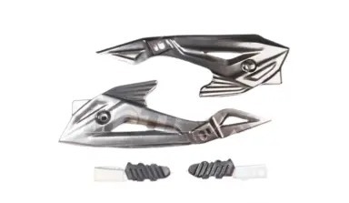 Estribo Posterior Completo Shineray-GP200/Liberty-200