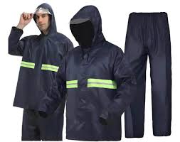 Impermeable Negro/Verde Talla 3XL 