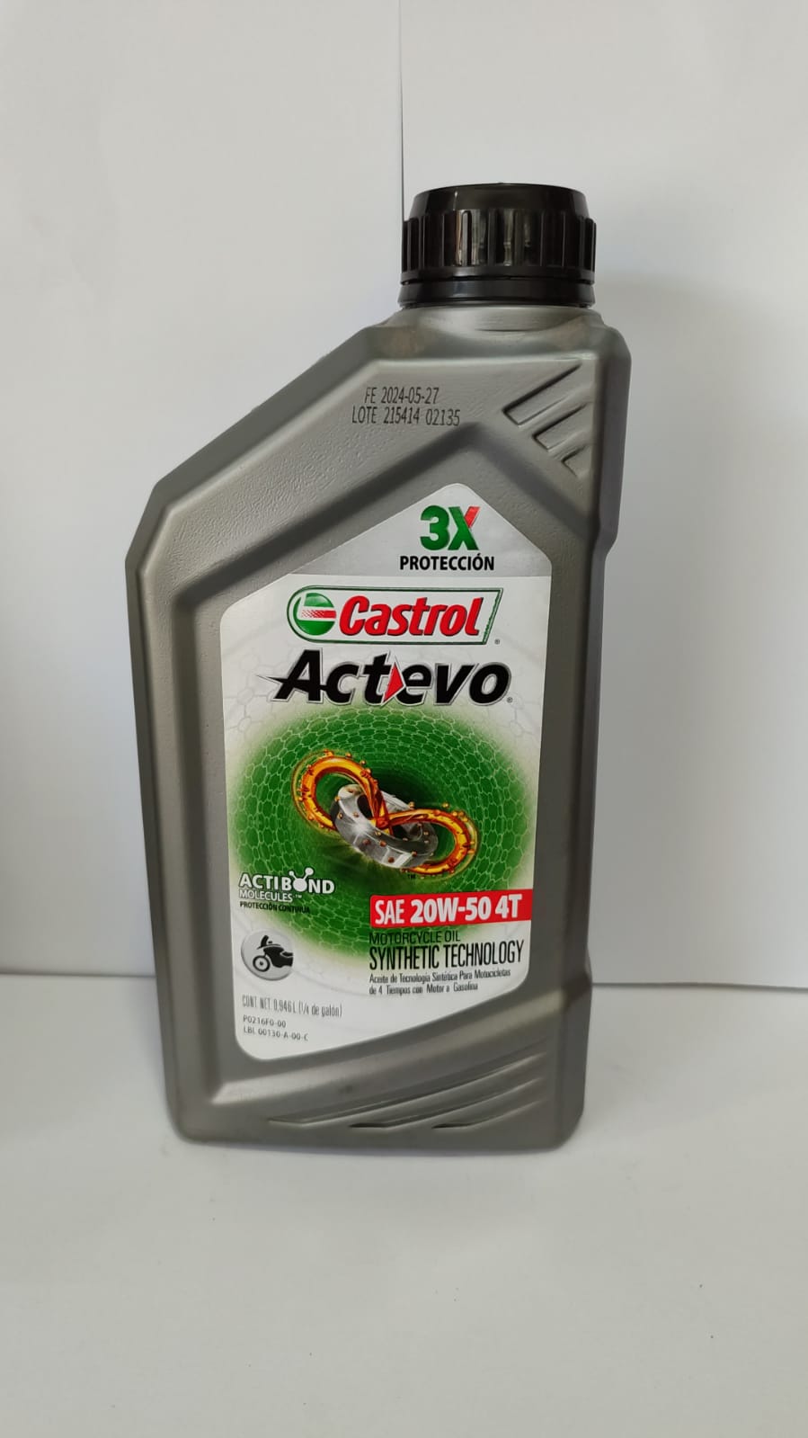 Aceite actevo 4T 20w50