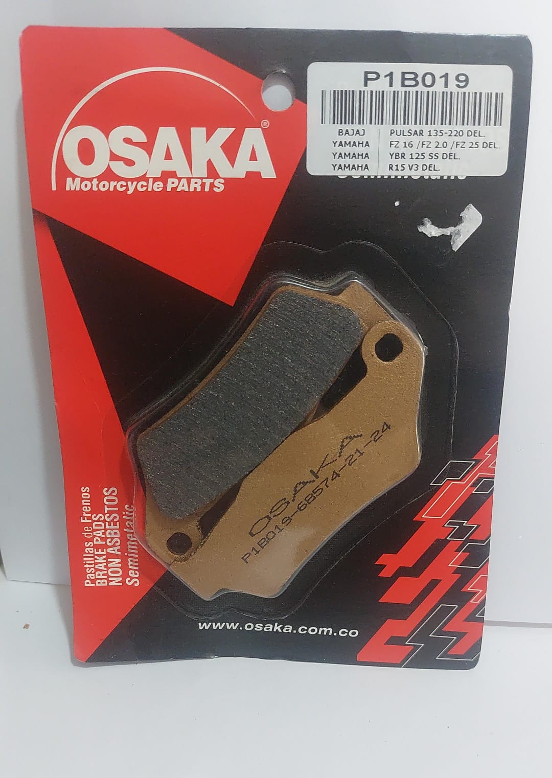 Pastilla delan Pulsar135-200/Ct125/yamaha fz16
