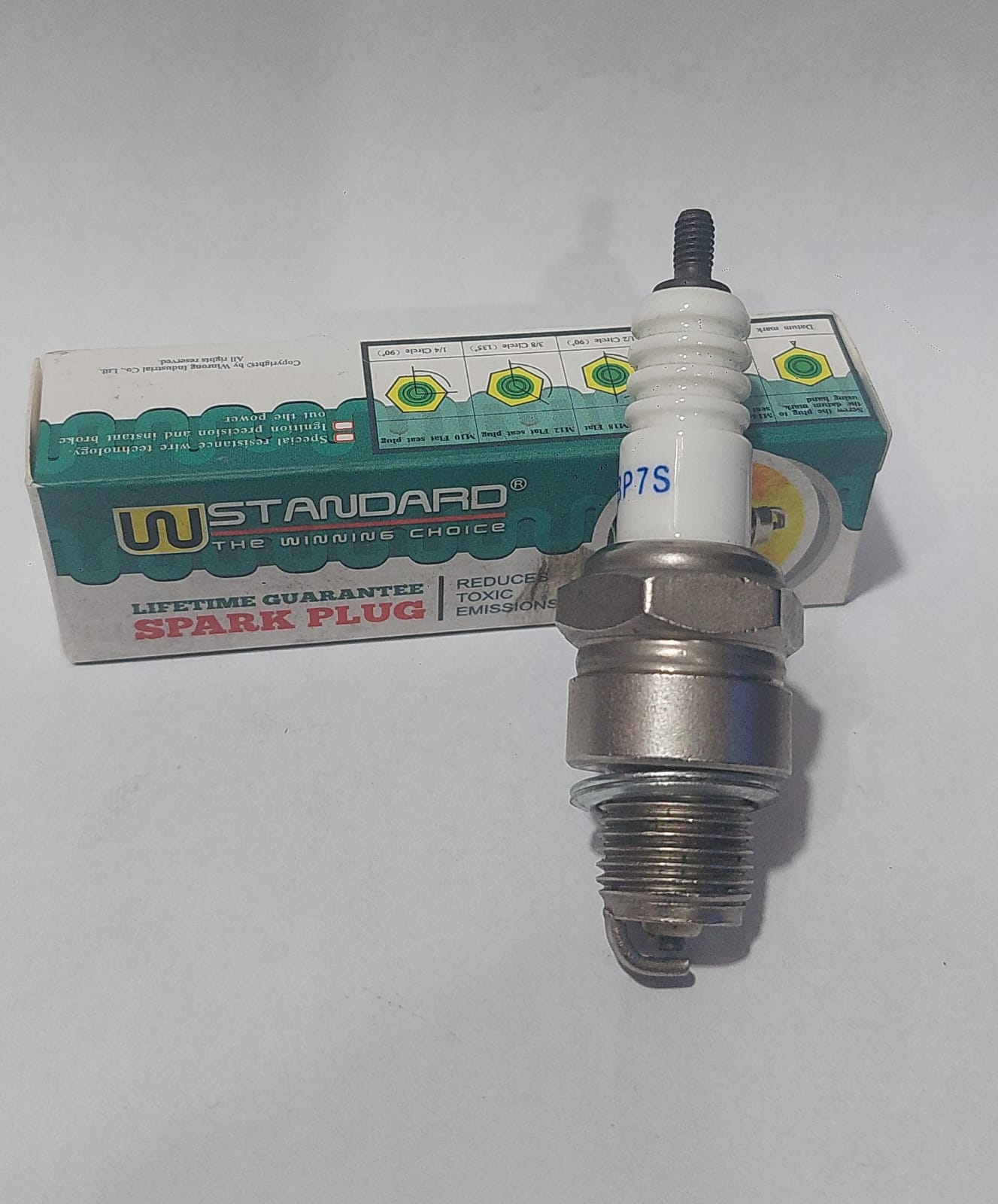 Bujia BP7HE 14mm Larga Ax100/Dtk/Trail 175